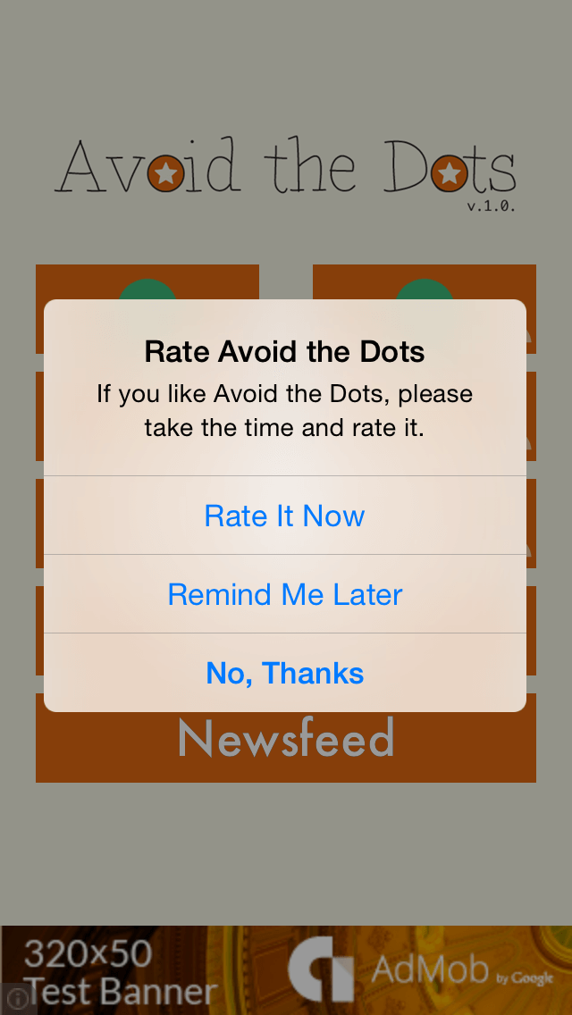 Avoid the Dots - iOS 10 ready